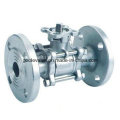 Three Piece Reduced Bore Flanged Ball Valve